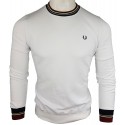 Jersey Fred Perry Hombre Blanco Ref.1899
