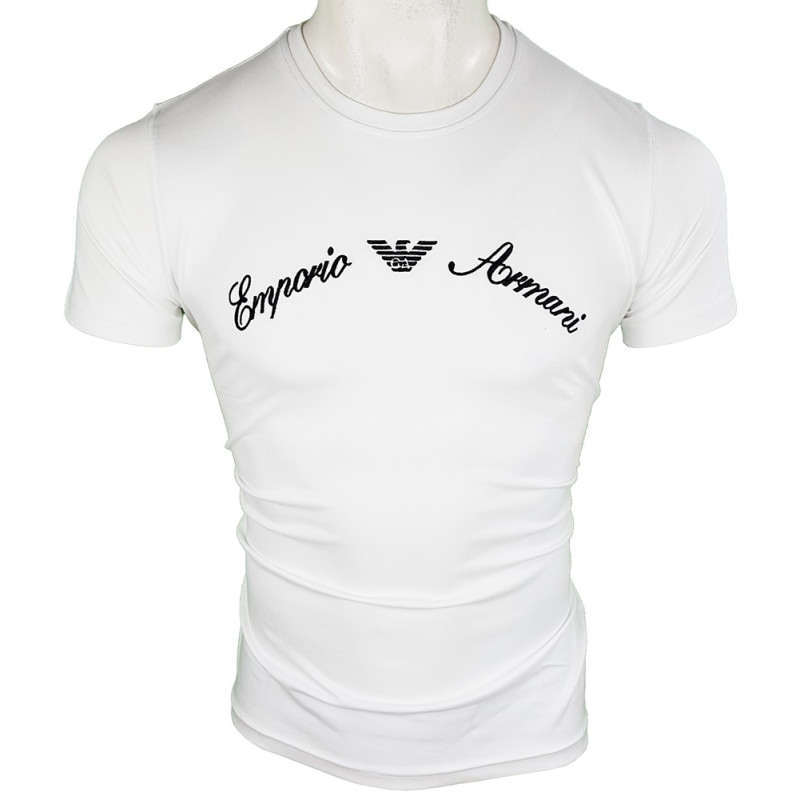 Camiseta Emporio Armani Hombre Blanca Ref.6413+8