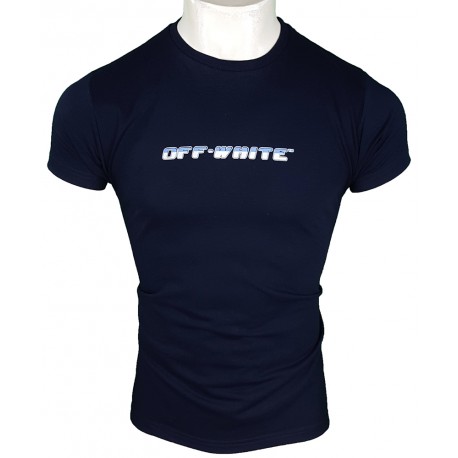 Camiseta Off-White Hombre Azul Marino Ref.50508
