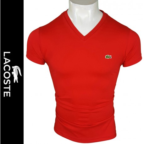Camiseta Lac. Hombre Roja Ref.12239
