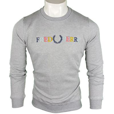 Jersey Fred Perry Hombre Gris Ref.2125