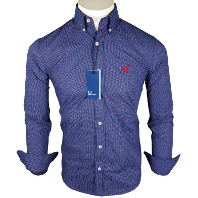 Camisa Fred Perry Hombre Azul Marino Ref.2144