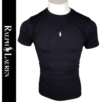 Camiseta R.L. Hombre Negra Ref.2660