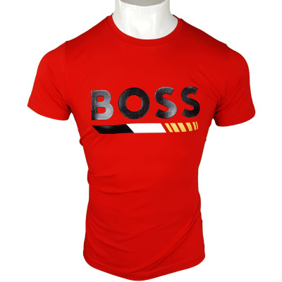 Camiseta Hugo Boss Hombre Roja Ref.9402
