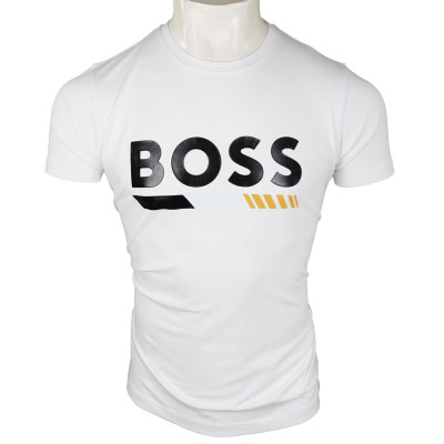 Camiseta Hugo Boss Hombre Blanca Ref.9401