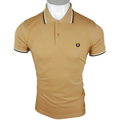 Polo Fred Perry Hombre Marrón Ref.2153