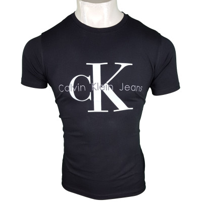 Camiseta Calvin Klein Hombre Negra Ref.5080