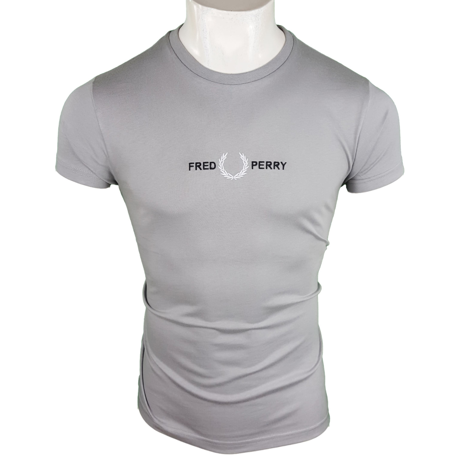 Camiseta Fred Perry Hombre Gris Ref.2157
