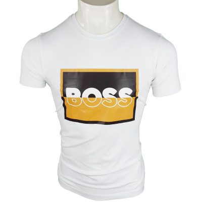 Camiseta Hugo Boss Hombre Blanca Ref.9411