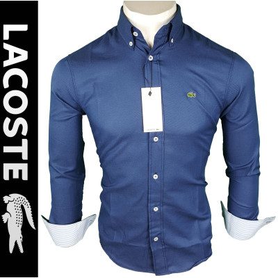 Camisa Lac. Hombre Azul Marino Ref.12300