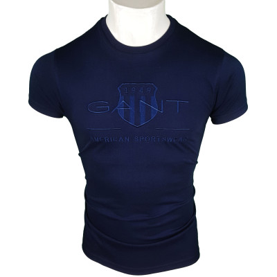 Camiseta Gant Hombre Azul Marino Ref.3386